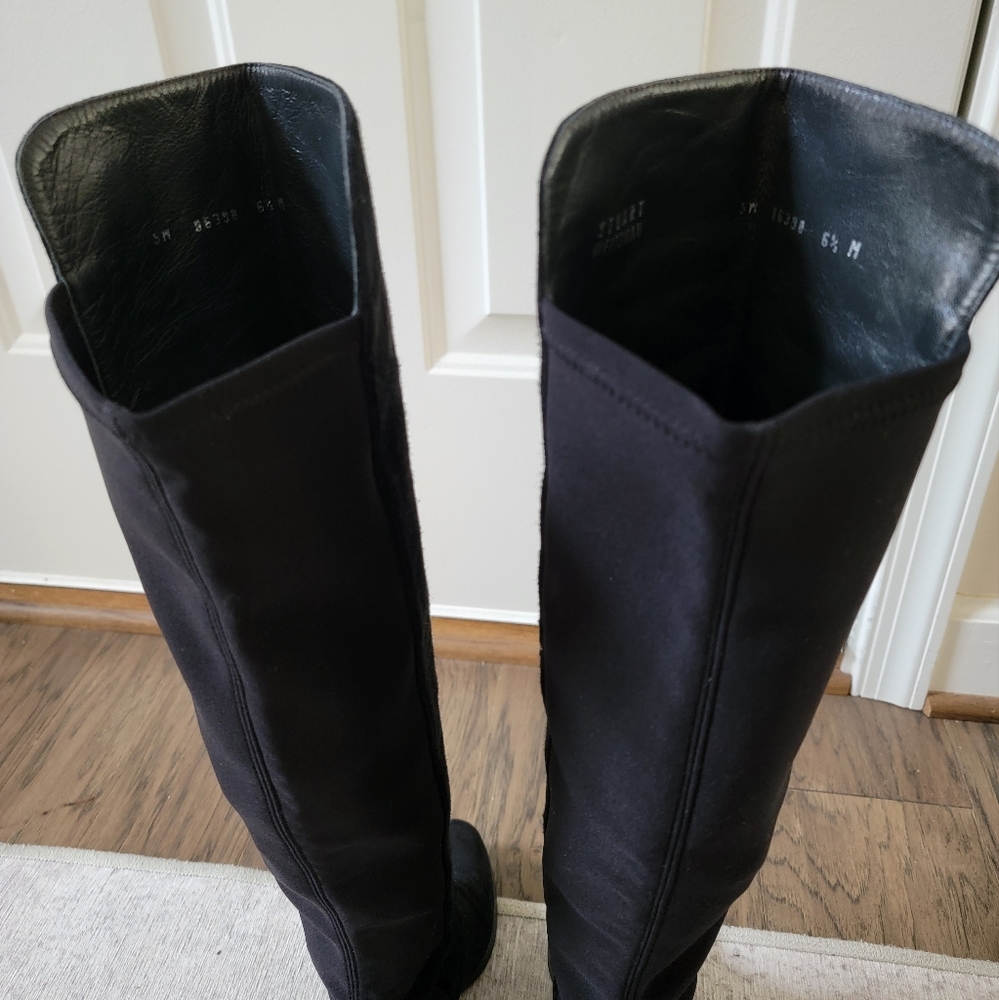 Stuart Weitzman Womens Hijack Suede Knee High Boots Size 6.5 - Picture 10 of 16